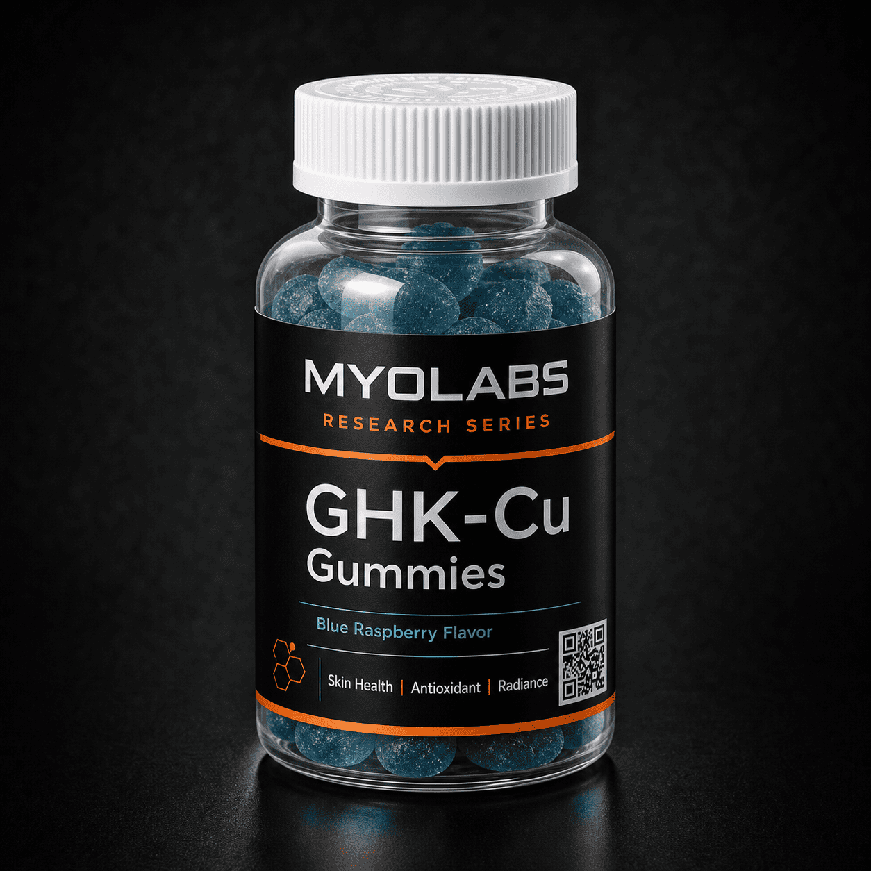 MYOLABS GHK-Cu Gummies bottle