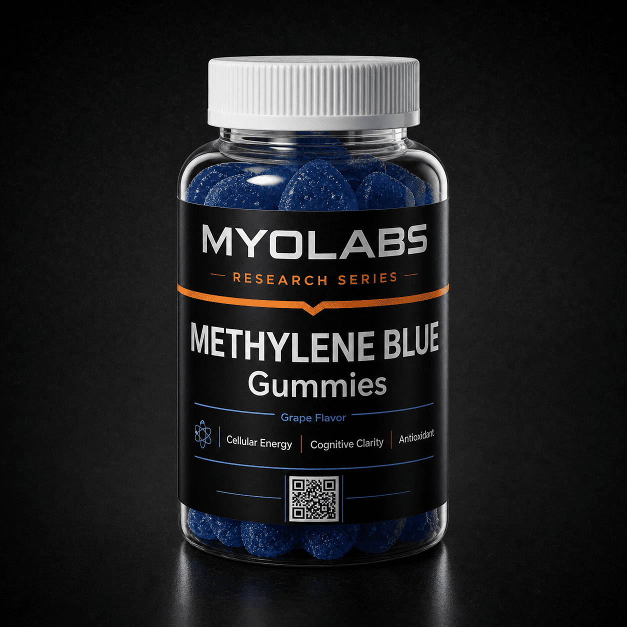 MYOLABS Methylene Blue Gummies bottle